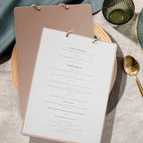 MENU BOARDS | GENIUNE LEATHER | ANNAPURNA S-00579-31S