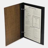 MENU COVERS | WOODEN | BELLAVISTA S-00579-51B