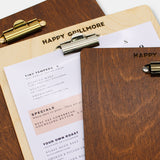 MENU BOARDS | WOODEN | BELLAVISTA S-00579-51S