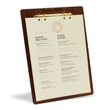 MENU BOARDS | WOODEN | BELLAVISTA S-00579-51S