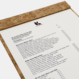 MENYTAVLER | KORK | CHAMPAGNE S-00579-06S