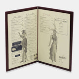 MENU COVERS | FAUX LEATHER | CROCODILE S-00579-21B