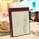 MENU BOARDS | FAUX LEATHER | CROCODILE S-00579-21S