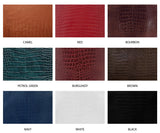 MENU COVERS | FAUX LEATHER | CROCODILE S-00579-21B