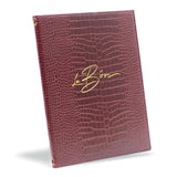 MENU COVERS | FAUX LEATHER | CROCODILE S-00579-21B