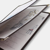 MENU COVER | FAUX LEATHER | JURBY S-00579-40B