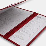 MENU COVER | FAUX LEATHER | JURBY S-00579-40B