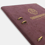 MENU COVERS| FAUX NUBUCK | HIMALAYAS S-00579-26B