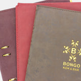 MENU COVERS| FAUX NUBUCK | HIMALAYAS S-00579-26B