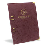 MENU COVERS| FAUX NUBUCK | HIMALAYAS S-00579-26B