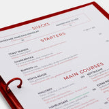 MENU BOARDS | FABRIC | PICASSO S-00579-05S