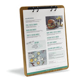 MENU BOARDS | WOOD | TIVIDEN S-00579-50S