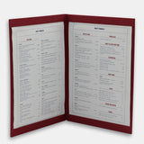 MENU COVERS | FABRIC | VICTORIA S-00579-04B