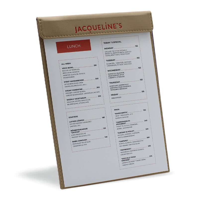 MENU BOARDS | FAUX LEATHER | MONTBLANC S-00579-24S